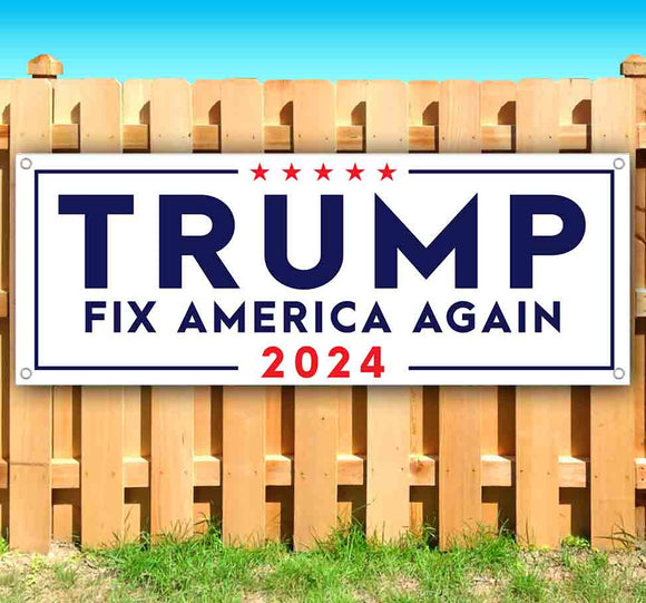 Trump Fix Am Again Banner