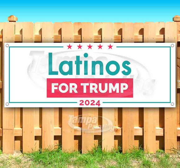 Trump Latinos 2024 Banner