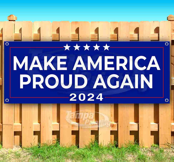 Trump Make America Proud Banner