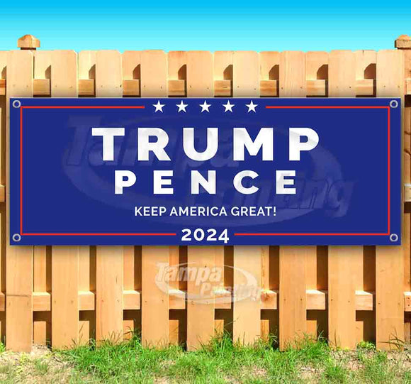 Trump Pence Off 2024 Banner