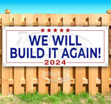 Trump We Will Again Banner