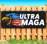 Ultra Maga Eagle Banner