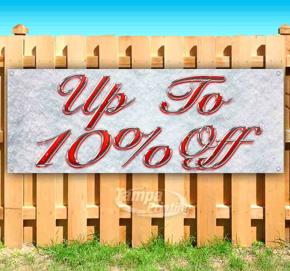 Up To 10% Off Banner