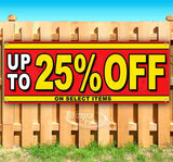 Up To 25% Off Banner
