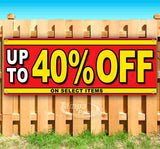 Up To 40% Off Banner