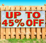 Up To 45% Off Banner