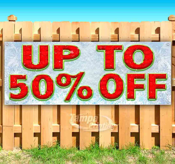 Up To 50% Off Banner