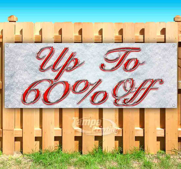 Up To 60% Off Banner