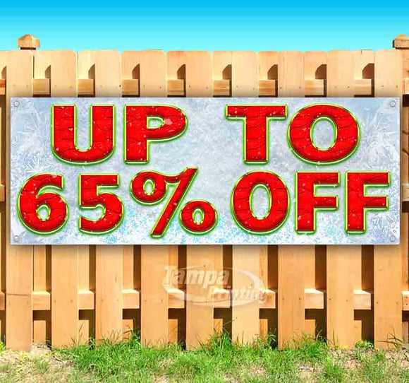 Up To 65% Off Banner