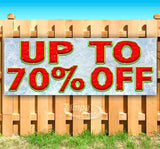 Up To 70% Off Banner