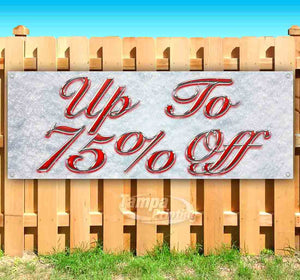 Up To 75% Off Banner