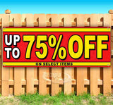 Up To 75% Off Banner