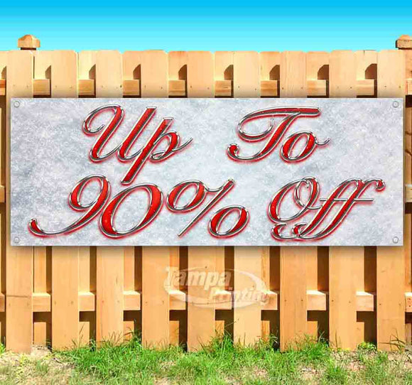 Up To 90% Off Banner