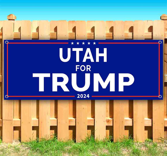 Utah For Trump 2024 Banner