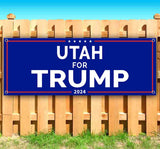 Utah For Trump 2024 Banner