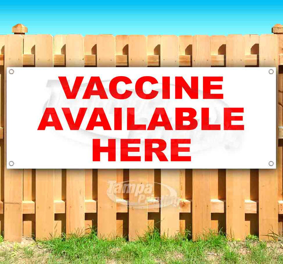 Vaccine Available Here Banner