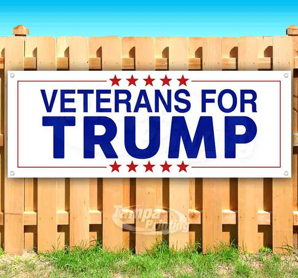 Veterans For Trump Banner