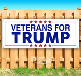 Veterans For Trump Banner