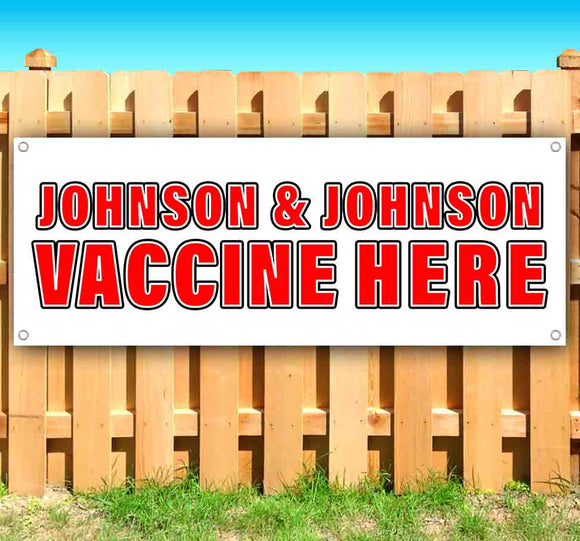 Vaccine Here J&J Banner