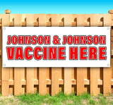 Vaccine Here J&J Banner