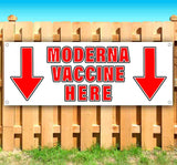Vaccine Here Mdrn Arrw Banner