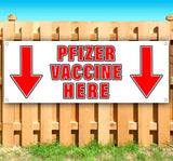 Vaccine Here Pfzr Arrw Banner