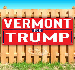 Vermont For Trump Banner