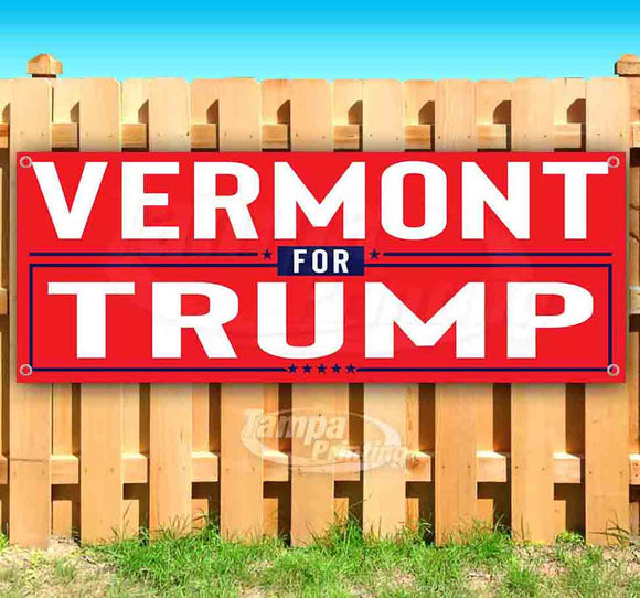 Vermont For Trump Banner