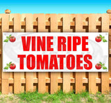 Vine Ripe Tomatoes Banner