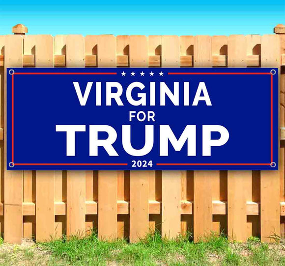 Virginia For Trump 2024 Banner