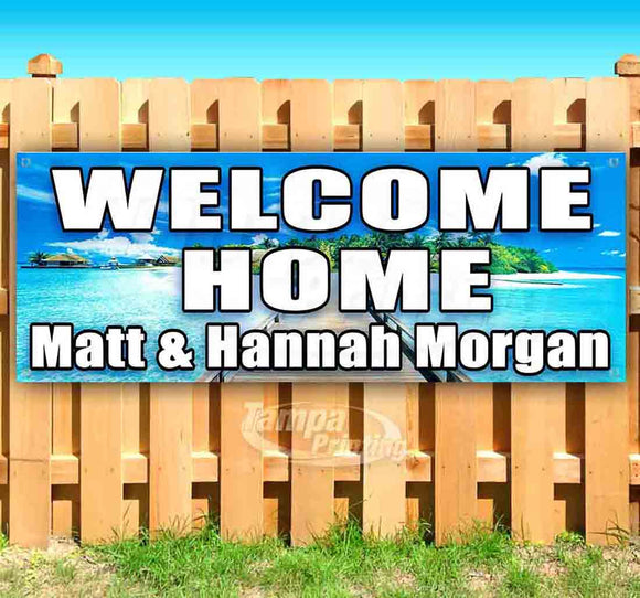 Welcome Home Custom Banner