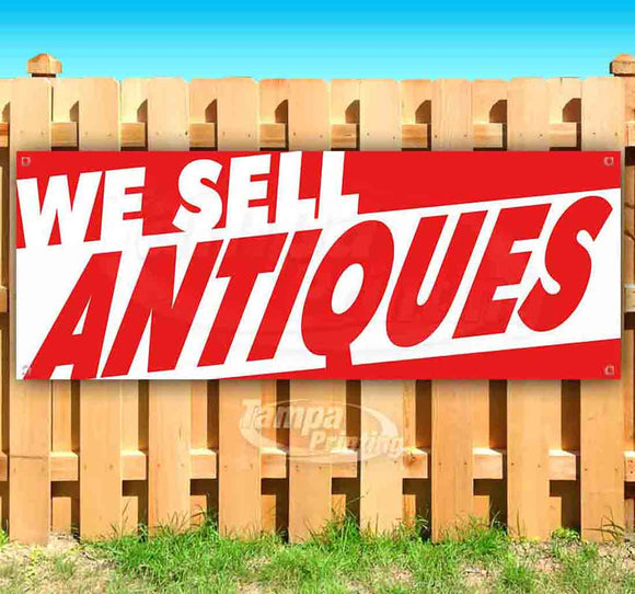We Sell Antiques Banner