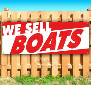 We Sell Boats Banner