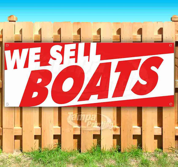We Sell Boats Banner