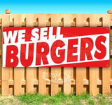 We Sell Burgers Banner