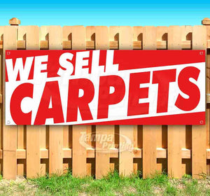 We Sell Carpets Banner