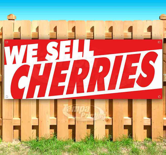 We Sell Cherries Banner