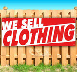 We Sell Clothing Banner