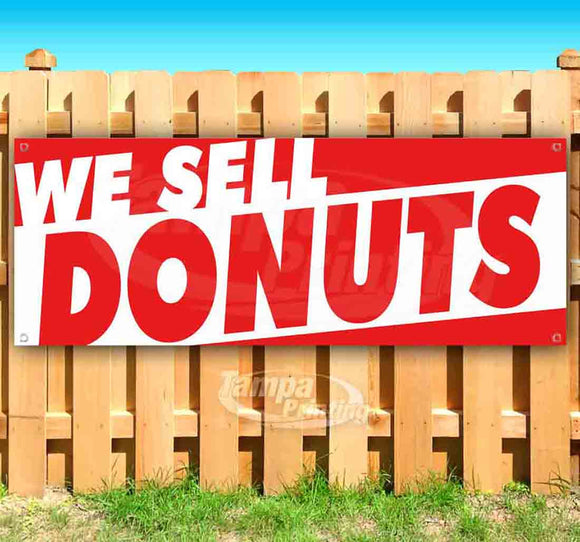 We Sell Donuts Banner