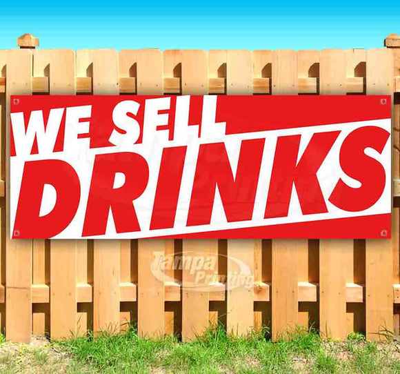 We Sell Drinks Banner