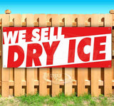 We Sell Dry Ice Banner