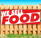 We Sell Food Banner