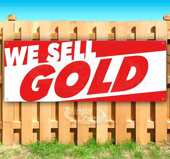 We Sell Gold Banner