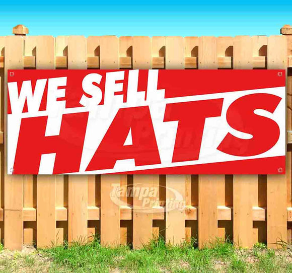 We Sell Hats Banner