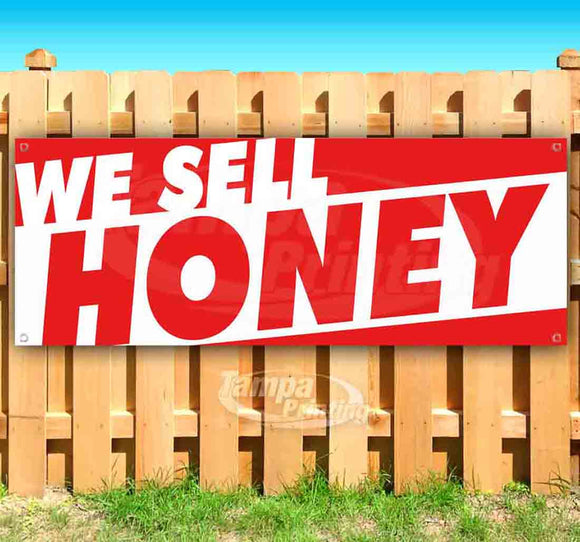 We Sell Honey Banner