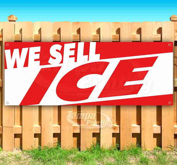 We Sell Ice Banner