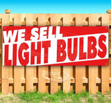 We Sell Light Bulbs Banner