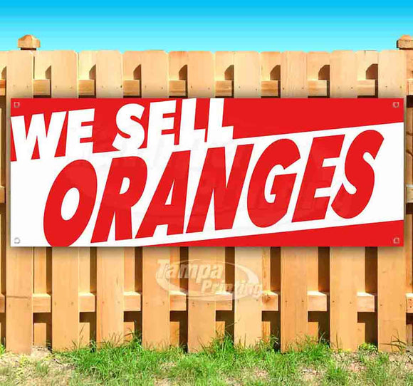 We Sell Oranges Banner