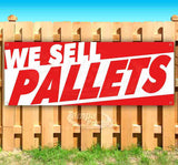 We Sell Pallets Banner