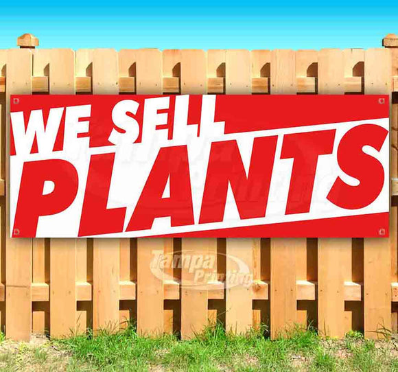 We Sell Plants Banner